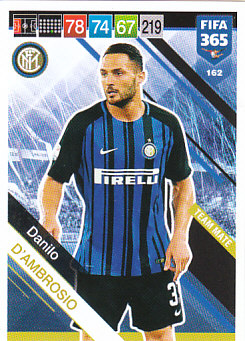 Danilo D'Ambrosio Internazionale Milano 2019 FIFA 365 #162